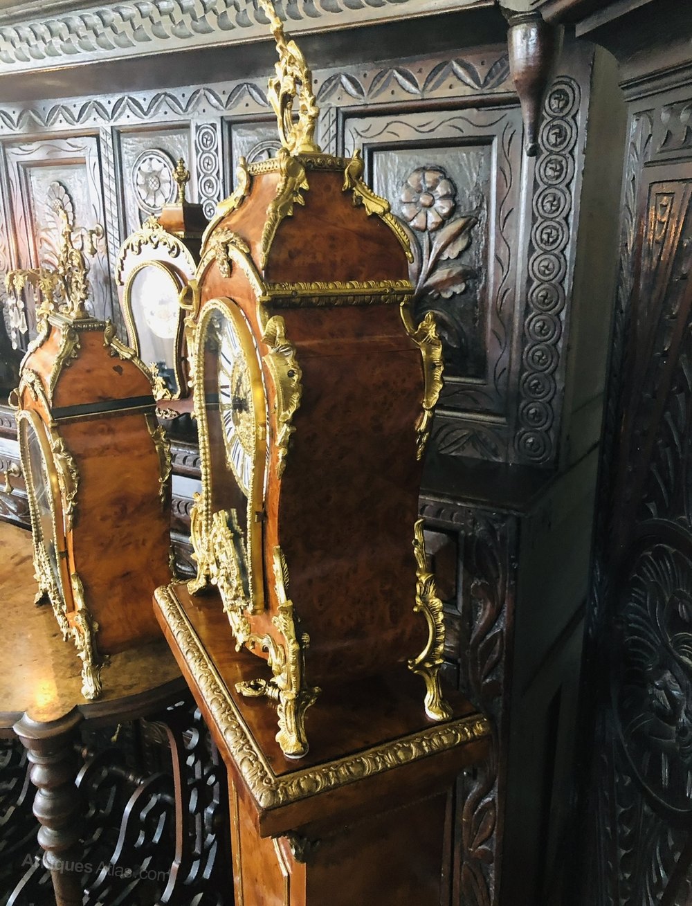 Antiques Atlas Franz Hermle Bracket Clock On Pedestal