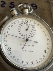 Heuer"Microspilt Spilt-Second Stop Watch C1940s