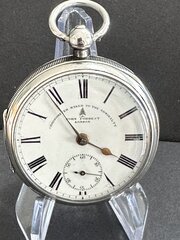 John Forrest Silver Pocket Watch London 1907 