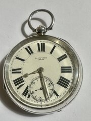Silver Chunky Case Pocket Watch Chester 1902 