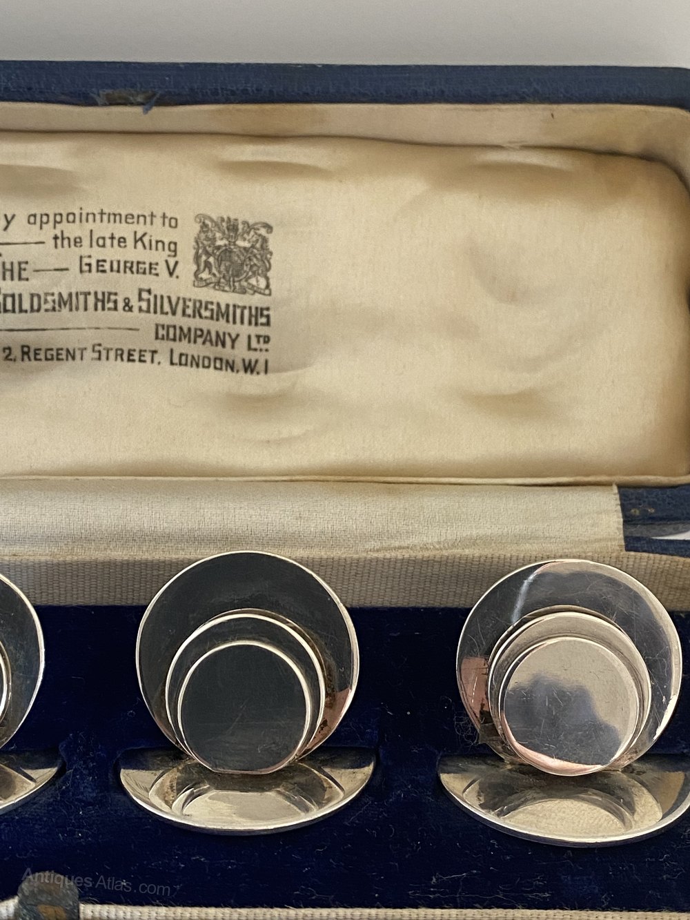 Antiques Atlas Silver Menu Holders Goldsmiths & Silversmiths