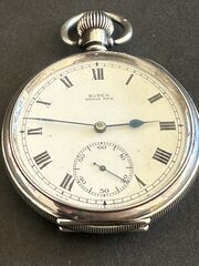Swiss Made 15 Jewelled Buren Pocket Watch 
