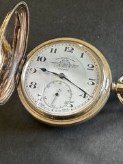 Thomas Russell  Hunter Pocket Watch Swiss Made  