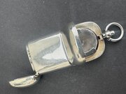 Victorian Silver Sovereign & Vesta Case 1898 