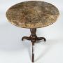 Late George 3rd solid Burr Elm Tripod Table 