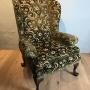 Queen Anne Style Wing Arm Chair 