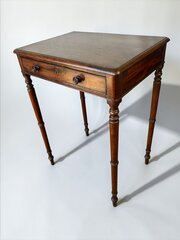 Small Regency Mahogany Side Table 