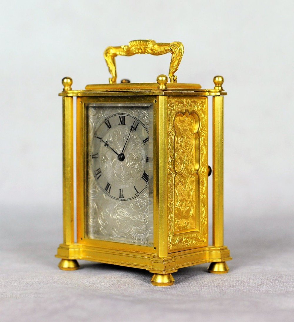 Antiques Atlas English Fusee Carriage Clock James Voak Of London