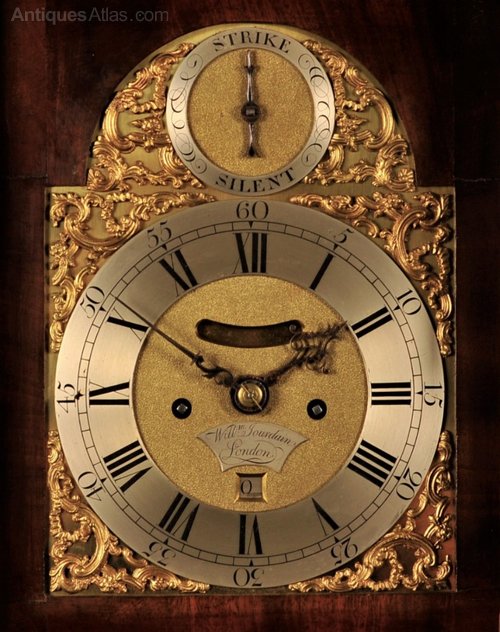 Antiques Atlas FINE VERGE BRACKET CLOCK Jourdain , London