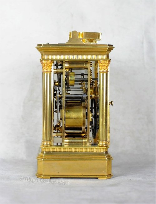 Antiques Atlas - Fine Repeating Carriage Clock With Alarm