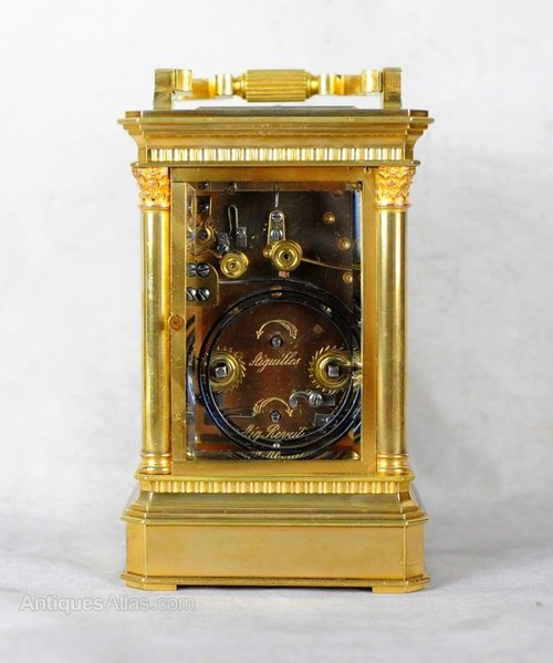 Antiques Atlas - Fine Repeating Carriage Clock With Alarm