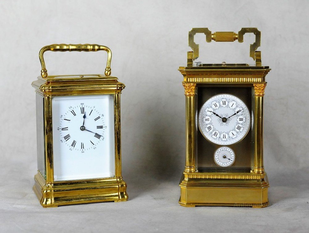 Antiques Atlas - Fine Repeating Carriage Clock With Alarm