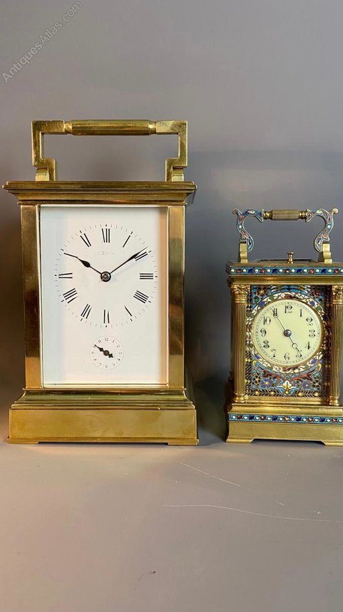 Antiques Atlas Giant Carriage Clock With Alarm Function