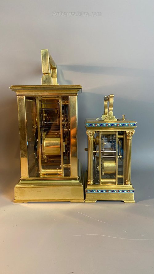 Antiques Atlas Giant Carriage Clock With Alarm Function
