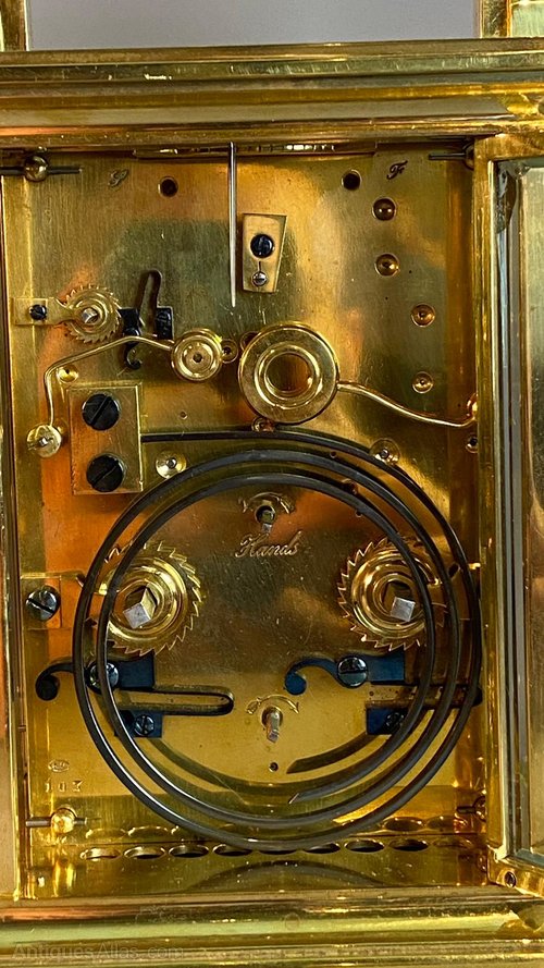 Antiques Atlas Giant Carriage Clock With Alarm Function