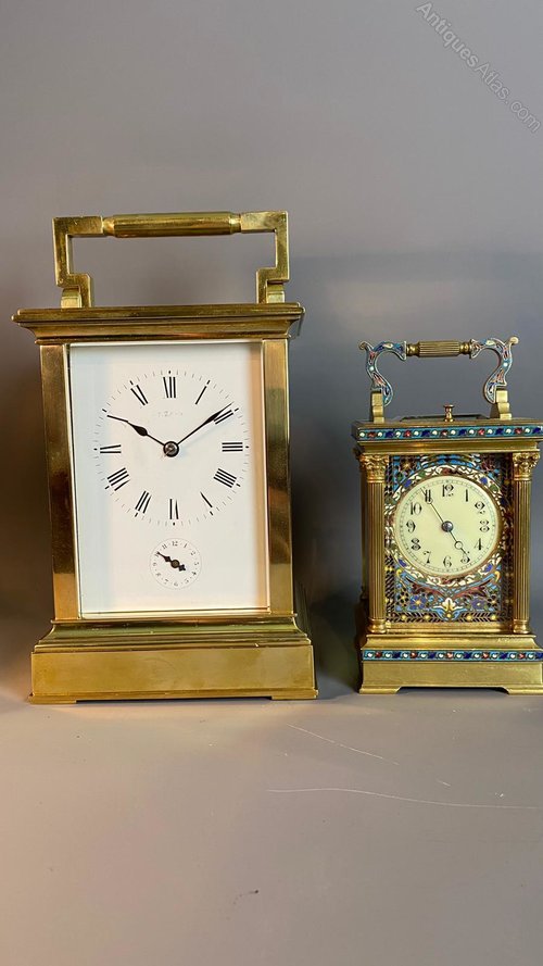 Antiques Atlas Giant Carriage Clock With Alarm Function