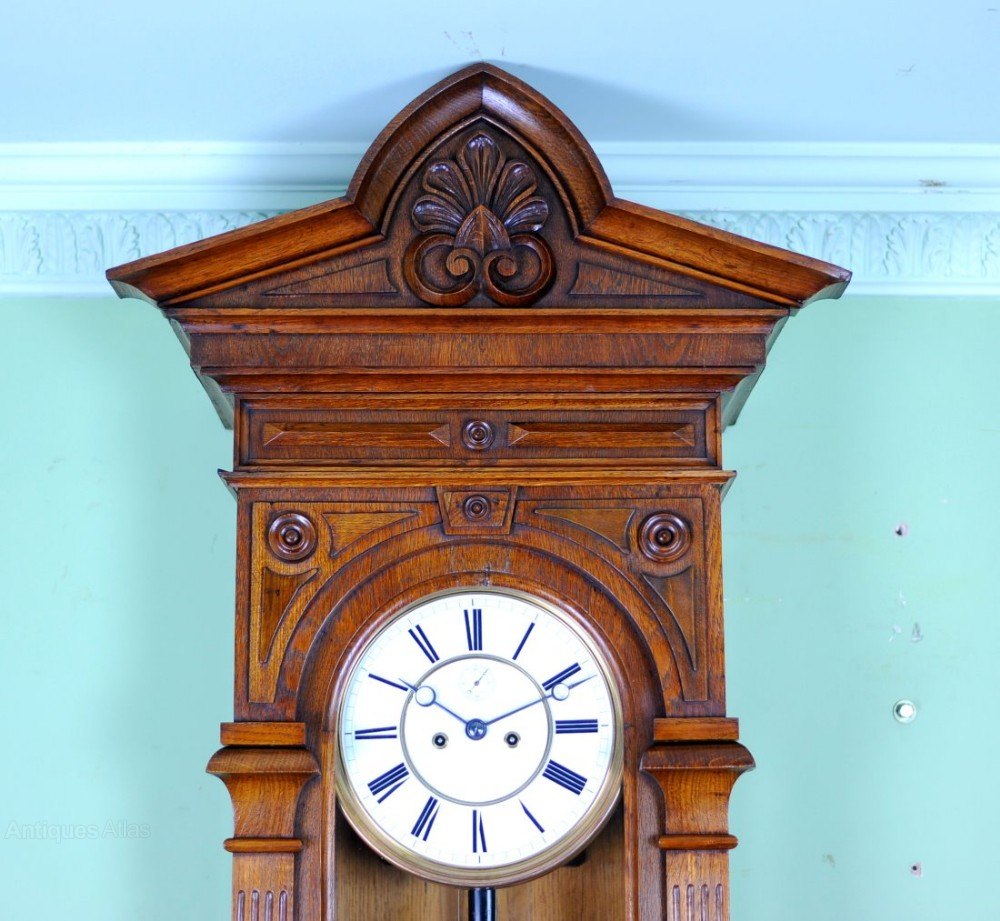 Antiques Atlas LENZKIRCH FLOOR STANDING VIENNA REGULATOR CLOCK