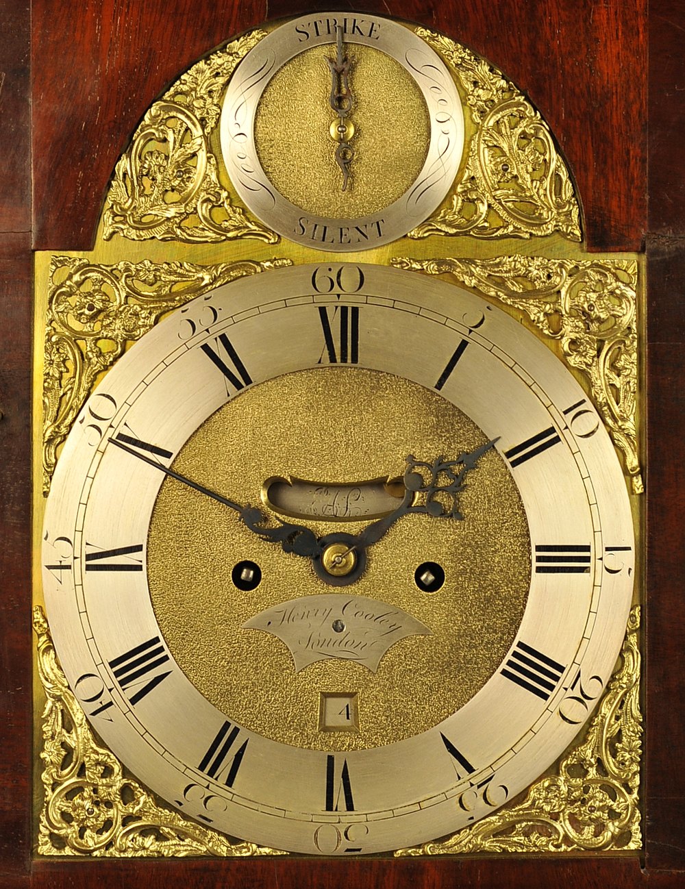 Antiques Atlas Mahogany Verge Fusee Bracket Clock Cooley London