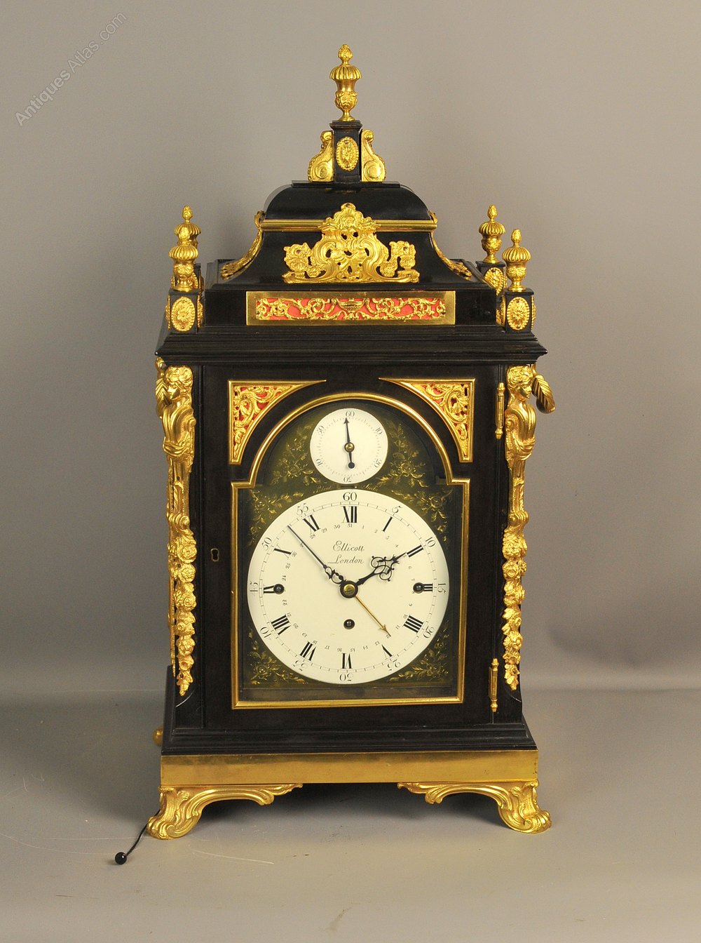 Antiques Atlas Superb Verge Bracket Clock Ellicott , London