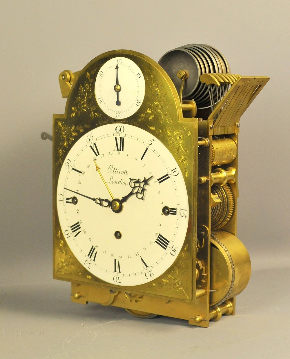 Antiques Atlas Superb Verge Bracket Clock Ellicott , London