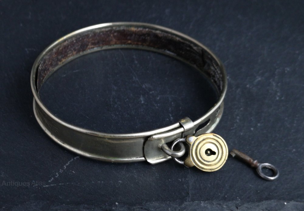 Antiques Atlas Victorian Silver Plated Dog Collar