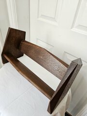 Brynmawr Arts And Crafts Oak Book Trough C1930