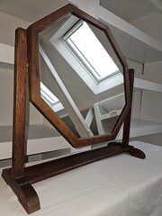 Heals Arts And Crafts Oak Mirror C1920