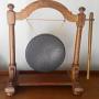 Rare Heals Oak Table Gong c1920
