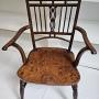 Rare Mendlesham Windsor Chair c1800 Burr Elm Seat