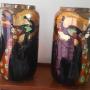 Thomas Forrester and Sons Phoenix Ware Vases C1920
