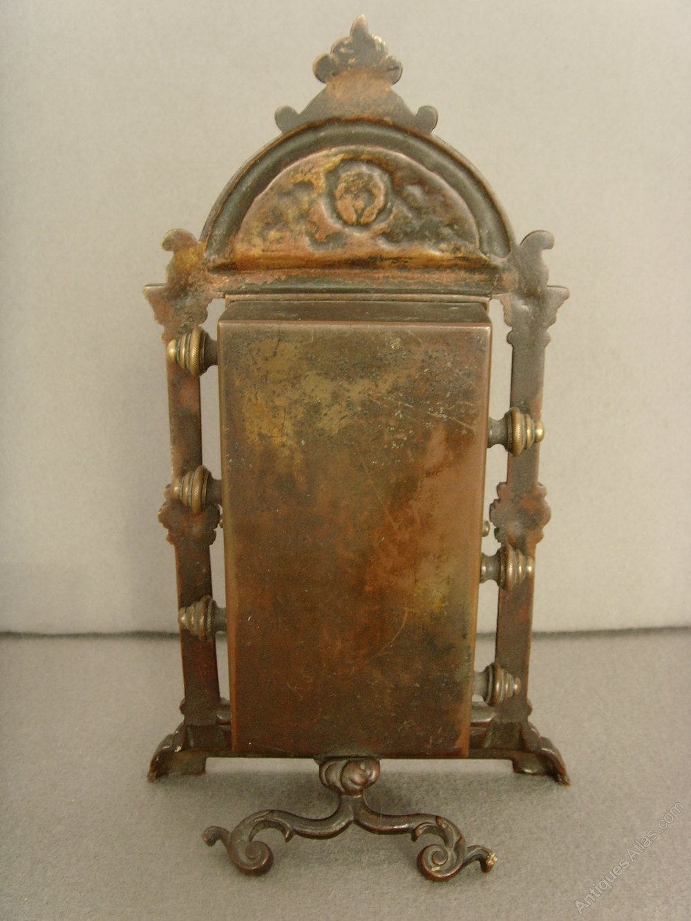 Antiques Atlas 19th C Patinated Brass Perpetual Desk Calendar