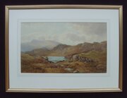 F. Boisseree 1840-78 Watercolour Moel Siabod Wales