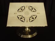 Large 19th C Brass Irish Table Lectern Book Stand