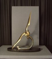 M. Leducq Art Deco French Sculpture Gull On A Wave