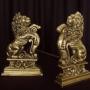 Rampant LionsBrass