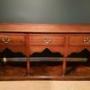 Georgian Oak Open Pot Board Dresser
