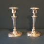 Pair of Edwardian Silver Candlesticks