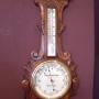 Superb Antique Oak Brighton Banjo Barometer