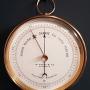 Victorian Enamel Dial Marine Barometer