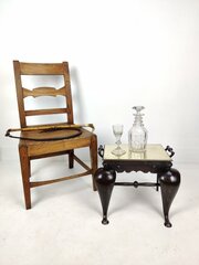 19th Century Brass And Iron Footman