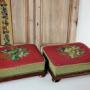 Footstools - Vintage Needle Point