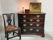 Georgian Laburnum Chest Of Drawers