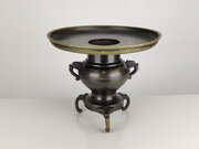 Ikebana Vase - Japanese Bronze