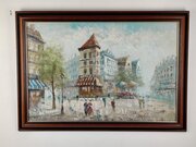 Large Oil Painting - Picture Of Paris