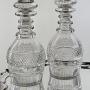 Pair of Antique Cut Glass Decanters