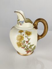 Royal Worcester Floral Jug