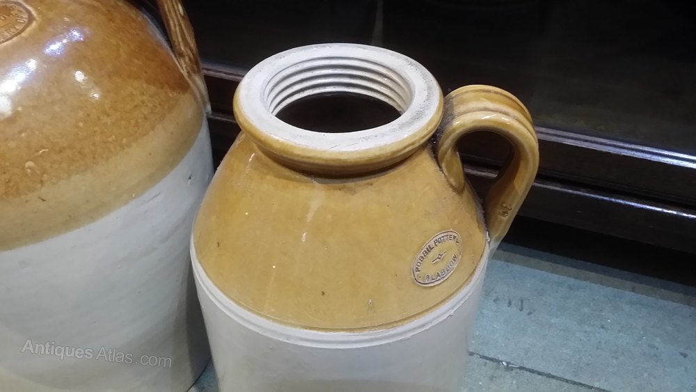 Antiques Atlas Stoneware Crock / Jug Possil Pottery Glasgow