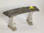 Vintage Marble Garden Seat
