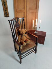 Vintage Rush Seat Chair