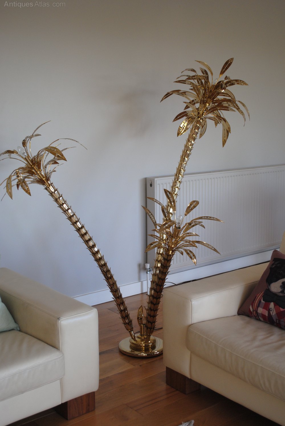 Vintage Italian Brass Palm Tree Vintage Italian Brass Palm Tree
